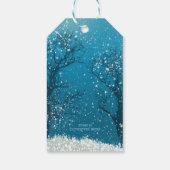 Zombie Vrolijke Kerstvakantie Cadeaulabel (Achterkant)