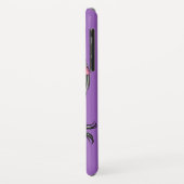 Zombie Vrouw aangepaste naam & kleur telefoon case (Achterkant/links)