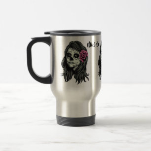 Zombie Vrouw aangepaste naam mokken