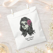 Zombie Vrouw aangepaste tekst gunst tassen Bedankzakje (Geknipt)