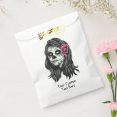 Zombie Vrouw aangepaste tekst gunst tassen Bedankzakje (Gezegeld)