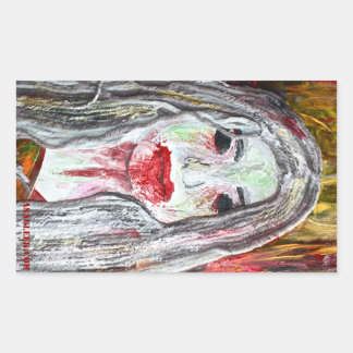Zombie Vrouw Sticker