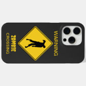 Zombie Waarschuwing Halloween Case-Mate iPhone Case (Achterkant (horizontaal))