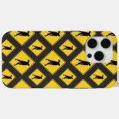 Zombie Waarschuwing Halloween Case-Mate iPhone Case (Achterkant (horizontaal))
