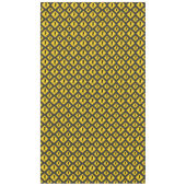 Zombie Waarschuwing Halloween Tafelkleed (Voorkant)