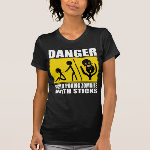 Zombie Waarschuwing T-shirt