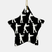 Zombie Walk Keramisch Ornament (Rechts)