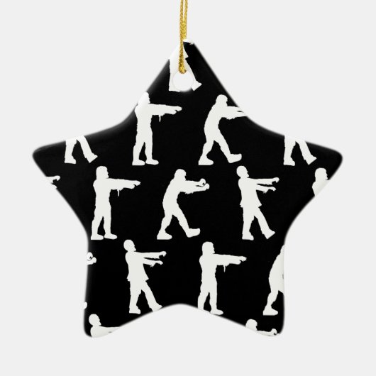 Zombie Walk Keramisch Ornament (Voorkant)