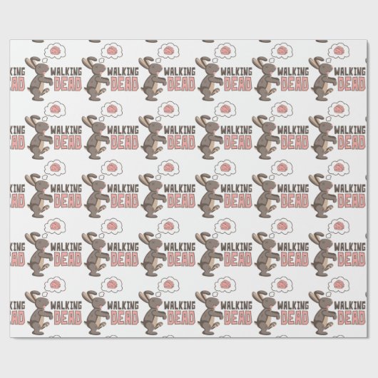 Zombie Walking Dead Cadeaupapier (Vlak)