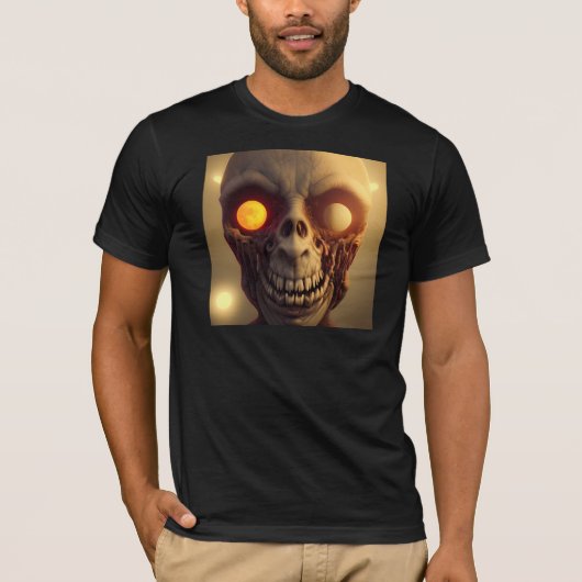 Zombie Walking Dead Horde Halloween T-shirt (Voorkant)