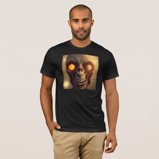 Zombie Walking Dead Horde Halloween T-shirt (Voorkant volledig)