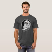 Zombie Walrus BW T-shirt (Voorkant volledig)