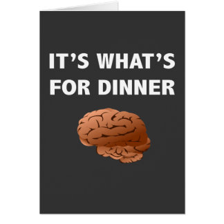 Zombie Wat is er voor diner?