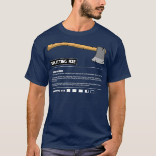 Zombie Weapons Ax T-shirt