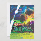 Zombie Werelden Halloween Melkweg der Horrors Feestdagenkaart (Voorkant)