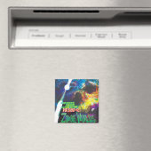 Zombie Werelden Halloween Melkweg der Horrors Magneet (Insitu (Vaatwasser))