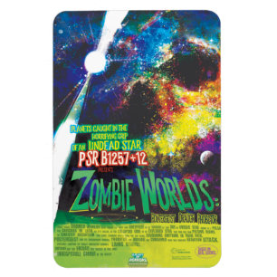 Zombie Werelden Halloween Melkweg van Verschrikkin Magneet