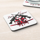 Zombie Whisperer Bier Onderzetter (Linkerzijde)