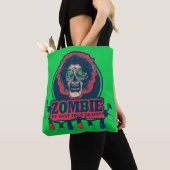 Zombie - Wij willen uw hersenen - groen en rood Tote Bag (Dichtbij)