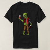 Zombie Wijnfeestje T-shirt (Design voorkant)