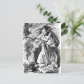 Zombie Witch van Elfinland Wud Briefkaart (Staand voorkant)