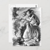 Zombie Witch van Elfinland Wud Briefkaart (Voorkant / Achterkant)