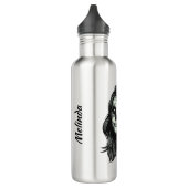 Zombie Woman, aangepaste naam waterflessen Waterfles (Links)