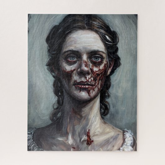 Zombie Woman Gothic Horror Legpuzzel (Verticaal)