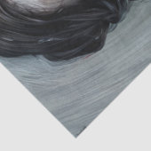 Zombie Woman Portrait Tissuepapier (Detail)