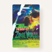 Zombie Worlds Halloween Galaxy of Horrors Badge (Achterkant)