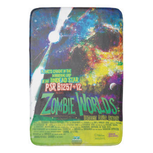 Zombie Worlds Halloween Galaxy of Horrors Badmat