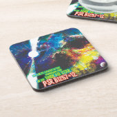 Zombie Worlds Halloween Galaxy of Horrors Bier Onderzetter (Linkerzijde)