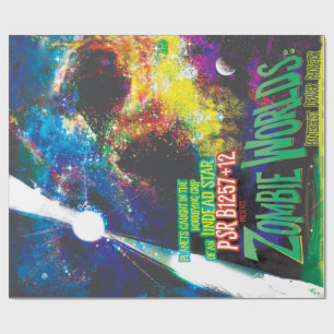 Zombie Worlds Halloween Galaxy of Horrors Cadeaupapier