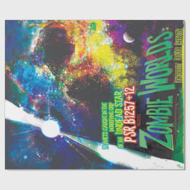Zombie Worlds Halloween Galaxy of Horrors Cadeaupapier