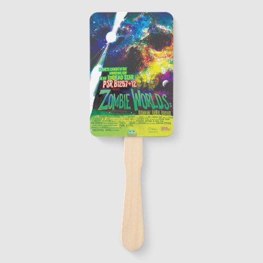Zombie Worlds Halloween Galaxy of Horrors Handwaaier (Voorkant)