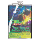 Zombie Worlds Halloween Galaxy of Horrors Heupfles (Voorkant)