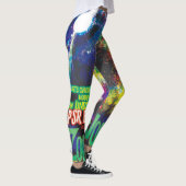 Zombie Worlds Halloween Galaxy of Horrors Leggings (Rechts)