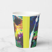 Zombie Worlds Halloween Galaxy of Horrors Papieren Bekers (Rechts)