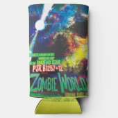 Zombie Worlds Halloween Galaxy of Horrors Seltzer Blikjeskoeler (Achterkant)