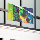 Zombie Worlds Halloween Galaxy of Horrors Spandoek (Buitenkant Gebouw)