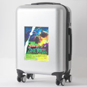Zombie Worlds Halloween Galaxy of Horrors Sticker (Koffer)