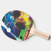 Zombie Worlds Halloween Galaxy of Horrors Tafeltennisbatje (Zijkant)