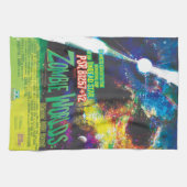 Zombie Worlds Halloween Galaxy of Horrors Theedoek (Horizontaal)