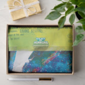 Zombie Worlds Halloween Galaxy of Horrors Tissuepapier (Geschenk)