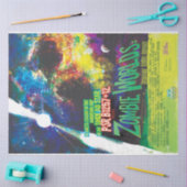 Zombie Worlds Halloween Galaxy of Horrors Tissuepapier (Craft)