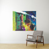 Zombie Worlds Halloween Galaxy of Horrors Wandkleed (In Situ (horizontaal))