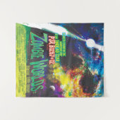 Zombie Worlds Halloween Galaxy of Horrors Wandkleed (Voorkant (horizontaal))