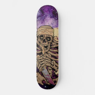 Zombie Wraak Nacht Sterren Persoonlijk Skateboard