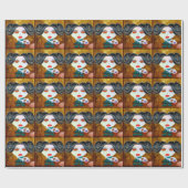Zombie Wrapping Paper Cadeaupapier (Vlak)