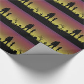 Zombie Wrapping Paper Cadeaupapier (Hoek)